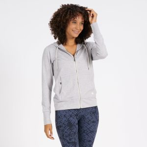 Halo Performance Hoodie | Pale Grey Heather