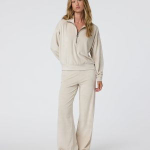 Haven Half Zip | Suede