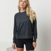 Long-Sleeve Halo Crew | Charcoal Heather