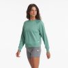 Long-Sleeve Halo Crew | Celadon Heather