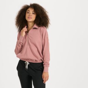 Sunnyside Half Zip | Burnt Clay