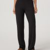 Halo Modern Straight Leg Pant-Long | Solid Black